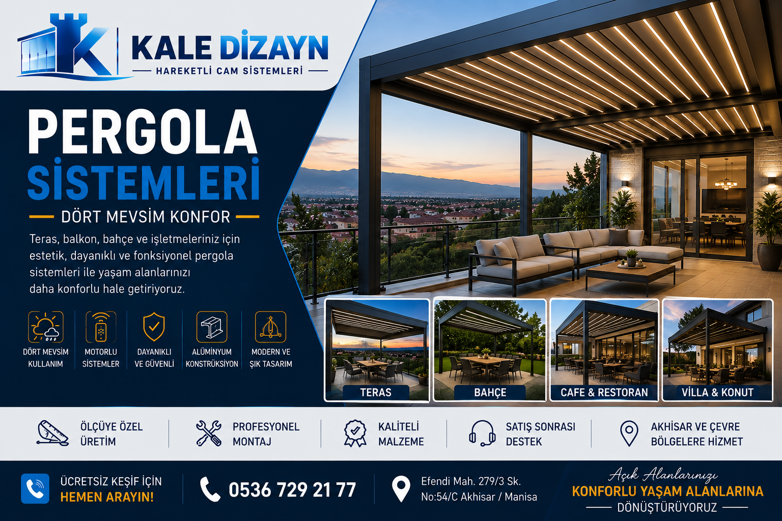 akhisar pergola