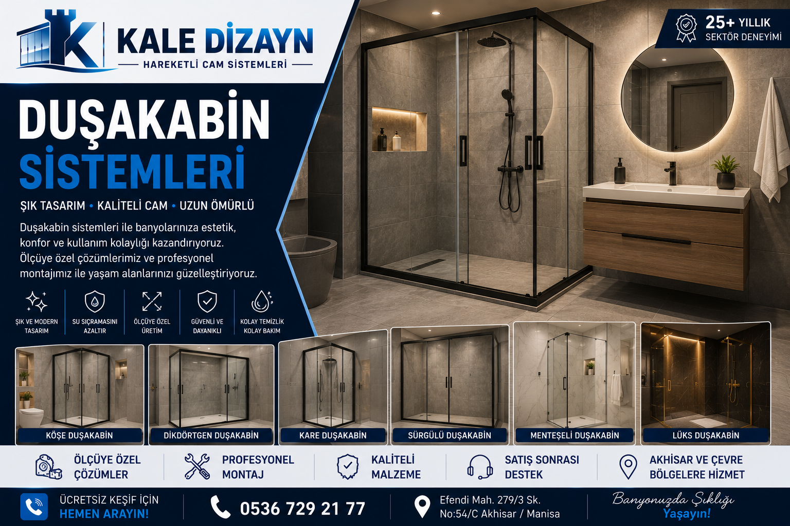 akhisar duşakabin